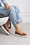 Women's Tan Butterfly Detailed Casual Shoes Thermo Soft Sole Stc1237 - 3