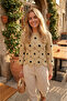 Lace Floral Patterned Blouse