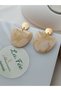 Bone Pattern Handmade Polymer Clay Women's Earrings Ultra Light Shiny Marble Appearance Special Design Earrings - 4
