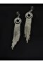 Luxury Silver Color Stone Evening Dress Earrings - 2
