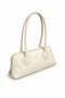 Patent Leather Baguette Bag Single Compartment Handbag Evening Dress Casual - 2