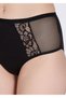 3028 Tulle Lace Detailed High Waist Women's Panties - 3
