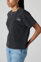 Vintage Sport Script Pirat Black Women's T-Shirt - 3