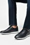 100% Genuine Leather Navy Blue Lace-Up Comfortable Casual Men's Shoes Luass28Al0041 - 6