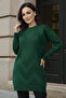 Patterned Tunic N3183 Emerald Green - 3