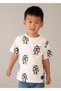 Boy's Printed T-Shirt White