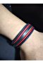 Ethnic model leather rope bracelet - 2