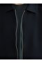 Lcw Vision Navy Blue Shirt Collar Men's Jacket - 4