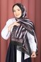 Line Pattern Leopard Shawl Series Emerald - 2
