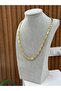 Vintage Mat Gold Kolye