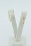 Style Pearl/Xuping Jewelry Oval White Zircon Stone Earrings - 2