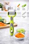 Prochef 3-in-1 Multifunctional Vegetable Peeler and Cheese Grater - with Stainless Steel Head - 3