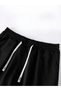 Women's Oversize Los Angeles Red Printed Shorts 2-Piece Set – Black Street Style - 5