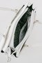 Pera Adjustable Strap Large Volume Women's White Hand and Shoulder Bag with Embossed Lettering Pbu5404 - 8