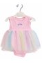 Snap Fastener Bodysuit Baby Girl Tutu Dress for the Festival - 2