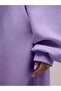 3 Threads 100% Cotton Oversize Fit Women's Hooded Sweatshirt - 6