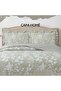 Ruffled Dila Printed Stone Wash Micro Soft Double Bedspread - 3
