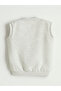 Rmz Gi̇yi̇m Farkiyla Zero Roba Collar Boys' Vest - 3