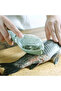 Green 1Piece A Scale Removal Tool，Plastic Scales Scraper，Easy Cleaning Fish Skin Brush，Household Kit - 7