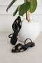 Elvan, Low Heeled Jurdan Bottom Shoes with Back Rubber Detail - 3