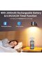 2 pieces 9 Colors 360° Rotation Wall Lamp Mounted Night Lights RGB LED Up Down Remote Rechargeable W - 5