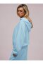 Oversize Fit Hooded Women's Sweatshirt 100% Cotton and 3 Threads - 2