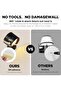 2 pieces 9 Colors 360° Rotation Wall Lamp Mounted Night Lights RGB LED Up Down Remote Rechargeable W - 4