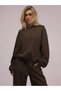 100% Cotton 3 Yarn Women's Hooded Sportswear Sweatshirt 100% Organic