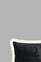 Throw Pillow Cover 35X50 cm Babyface Fabric Cream with Tassels - 4
