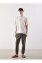 Crew Neck Printed Combed Cotton Men's T-Shirt - 2