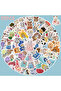 55pcs 55pcs Calico Critter Sticker Cartoon Cute Decal For Diary Laptop Phone Skateboard Guitar DIY D