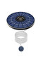 alloet Solar Floating Pond Aerator Pond Oxygen Pump with Air Hose and Bubble Stone Fish Tank Oxygena - 7