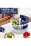 Electric Peeler Kitchen Skin Remover Large Peeler for Garlic Fruit Vegetable Potato Tomato Grape 5L - 6