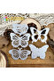 Original Lovely 5 Styles Beautiful Butterflies Metal Cutting Dies Scrapbooking Decorative Embossing - 6