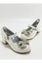 Glittery Children's Evening Dress Heeled Shoes - 2