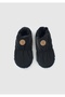 Navy Blue Men's House Slippers - 5