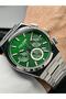 Men's Wristwatch Silver Color Steel Band Calendar 5 Atm Water Resistant-Wristwatch Gift