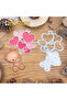 Original Lovely Valentines Day Baby Bear with Love Balloons Bundle Metal Cutting Dies Scrapbookin... - 7