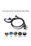 VAKIND PPT Mic Earpiece 2.5mm 1 Pin G Shape Earphone for Cobra Two Way Radio - 8