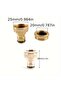 1-Pcs 1/2" & 3/4" Metal Garden Hose Quick Connectors - 2-in-1 Faucet Adapter for Watering Nozzles... - 2