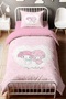 Hearted My Melody Patterned Single Baby Kids Duvet Cover Set - 2