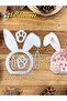 Lovely Baby Birthday Easter Bunny Layer Shaker Cards Metal Cutting Dies Scrapbooking Decorative E... - 8