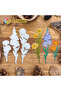 Original Beautiful Mother's Gift Daisy Carnation Flowers Bouquet Metal Cutting Dies Scrapbooking ... - 7