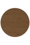 Coffee table, honey brown, Ø 55x45 cm, solid pine wood - 6