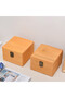 S14.5x14.5x10cm Case Wooden Storage Box Household Box Burr-Free Solid Craft Handmade Large Capacity - 3