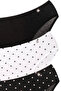 Women's Modal-Cotton Flat-Cut Comfort 3-Piece Panties (with Socks as a Gift) - 2