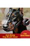 for 4-10KG Dog Adjustable Dog Muzzle Anti-Biting Dog Mouth Cover With Reflective Strip Can Drink Wat - 3