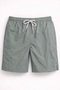 New Season Men's Swim Shorts with Elastic Waist and Pockets - 2