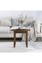 Coffee table, honey brown, Ø 55x45 cm, solid pine wood - 3