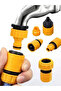 10pcs Hose Faucet Quick Connector 3/4 & 1/2 Inch Graden Hose Water Tap Threaded Connector Faucet ... - 7